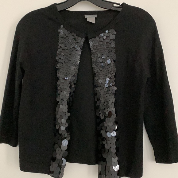 NWOT Ann Taylor sequin sweater.  XS - Picture 9 of 15